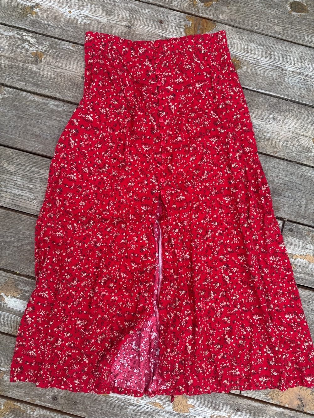 Vintage Express maxi skirt